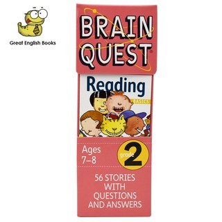 พร้อมส่ง Brain Quest Reading Basics Grade 2 : 56 Stories With Questions &amp; Answers