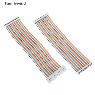 Familywind> สายเคเบิลต่อขยาย Raspberry Pi 40 Pin GPIO สําหรับบอร์ด Raspberry Pi 4B 3B GPIO