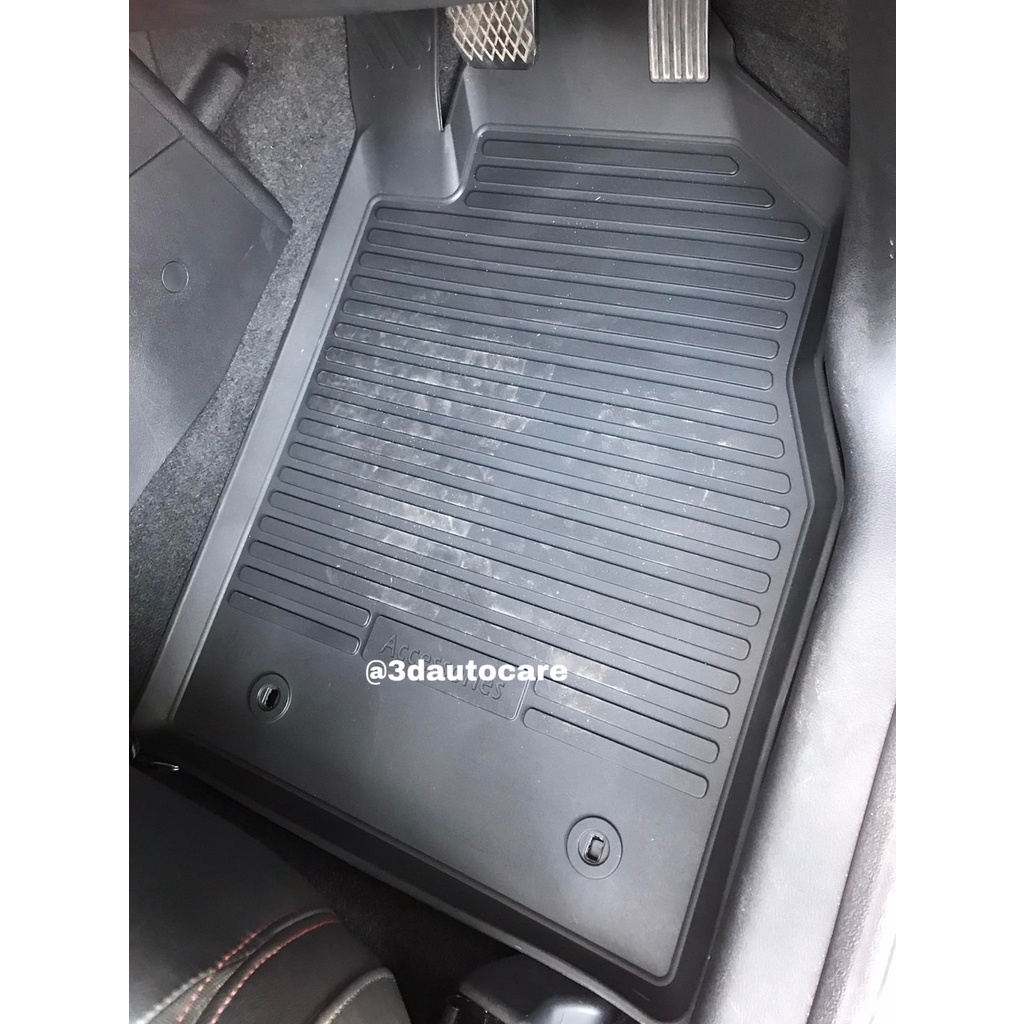 ผ้ายางปูพื้น-ยกขอบ-เข้ารูป-ตรงรุ่น-mg-3-2018-2024-2015-2017ใส่ได้-ส่ง1-2วันถึง-ถาดยางตรงรุ่นmg-พรมยางปูพื้นยกขอบเข้