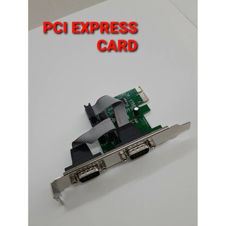 [ลด15% โค้ดGMQC296] PCI Experss Card DB9 Support windows 7/8 อุปกรณ์ต่อพ่วงคอม คุณภาพดี