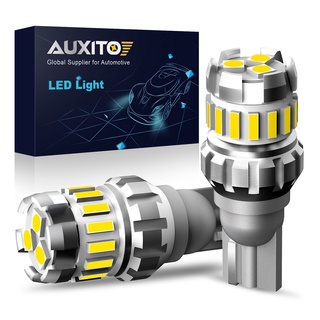 Auxito หลอดไฟถอยหลัง W16W T15 แบบเปลี่ยน สําหรับ W16W 906 921 912 4014SMD 2 ชิ้น