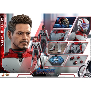 พร้อมส่ง! ฟิกเกอร์ Hot Toys MMS537 Avengers: Endgame - Tony Stark (Team Suit)