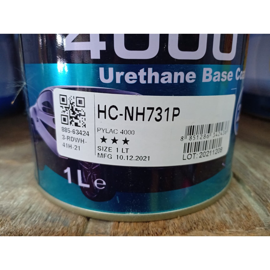 สีพ่นรถยนต์-สีพ่นรถยนต์2k-สีพ่นรถยนต์อะคริลิค-สีฮอนด้า-pylac-4000-สีไพแลค-2k-สีเบอร์-nh731p-ขนาด-1-ลิตร