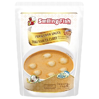 ภาพขนาดย่อของภาพหน้าปกสินค้าSmiling Fish น้ำยากะทิพร้อมปรุง (Pour Over Sauce Thai Num Ya Curry) จากร้าน pumpui_officialstore บน Shopee ภาพที่ 1