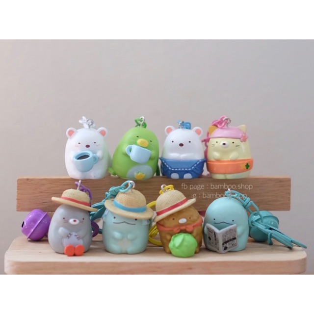 พวงกุญแจโมเดล-sumikko-gurashi