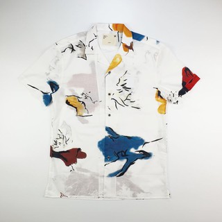 art print aloha short sleeves