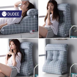 DUDEE หมอนรองหลัง หมอนรองนั่ง แก้อาการปวดเมือย ลดอาการปวดเกร็งจากการนั่ง มีหลายลายหลายสีสัน ทำความสะอาดได้