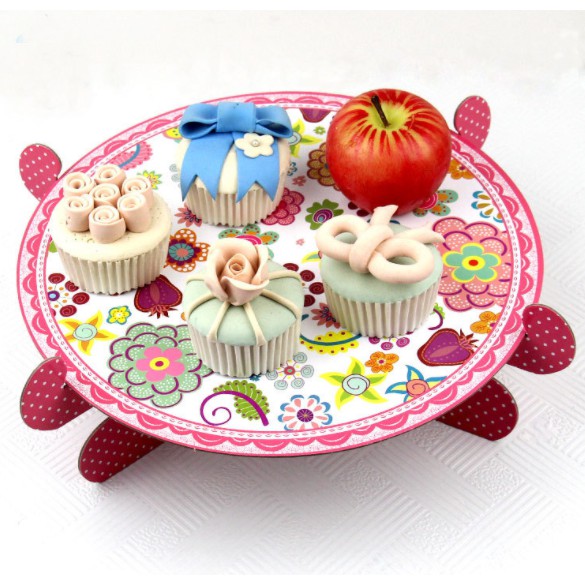 ชั้นวางคัพเค้ก-ชั้นวางขนม-cupcake-stand-1-ชั้น-27x9-cm