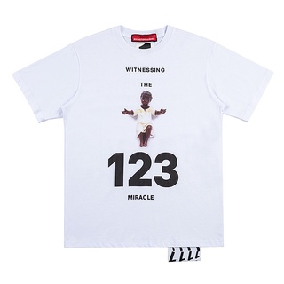 ใหม่ เสื้อยืดแขนสั้น ผ้าฝ้าย ทรงหลวม สีขาว คุณภาพสูง แฟชั่นฤดูร้อน สไตล์สตรีท สําหรับผู้ชาย และผู้หญิง RRR123 2022S-5XL