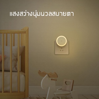 ภาพขนาดย่อของภาพหน้าปกสินค้าYeelight Plug-In Night Light Sense Induction Lampประหยัดพลังงาน 220V ไฟ ไฟสำหรับกลางคืน ไฟติดห้อง โคมไฟกลางคืน จากร้าน thaisuperbrand บน Shopee