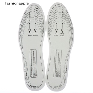 [fashionapple] ใหม่ แผ่นพื้นรองเท้า ระบายอากาศ ซับเหงื่อ สวมใส่สบาย สําหรับรองเท้ากีฬา
 ใหม่