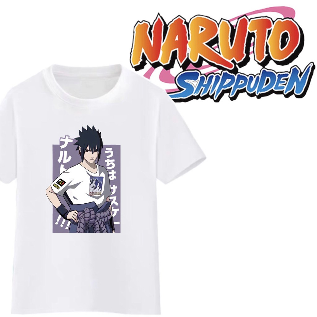 ชุดเซ็ต-2-ชิ้น-ผู้ชายนารูโตะ-shippuden-นารูโตะและซาสึเกะทีอะนิเมะ-5-สี-unisex-ผ้าฝ้ายทุกขนาด-cod