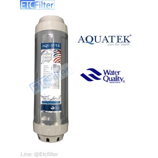 ภาพหน้าปกสินค้าไส้กรอง Resin Filter ของ Aquatek USA ขนาด 10 นิ้ว แท้ 100% ที่เกี่ยวข้อง