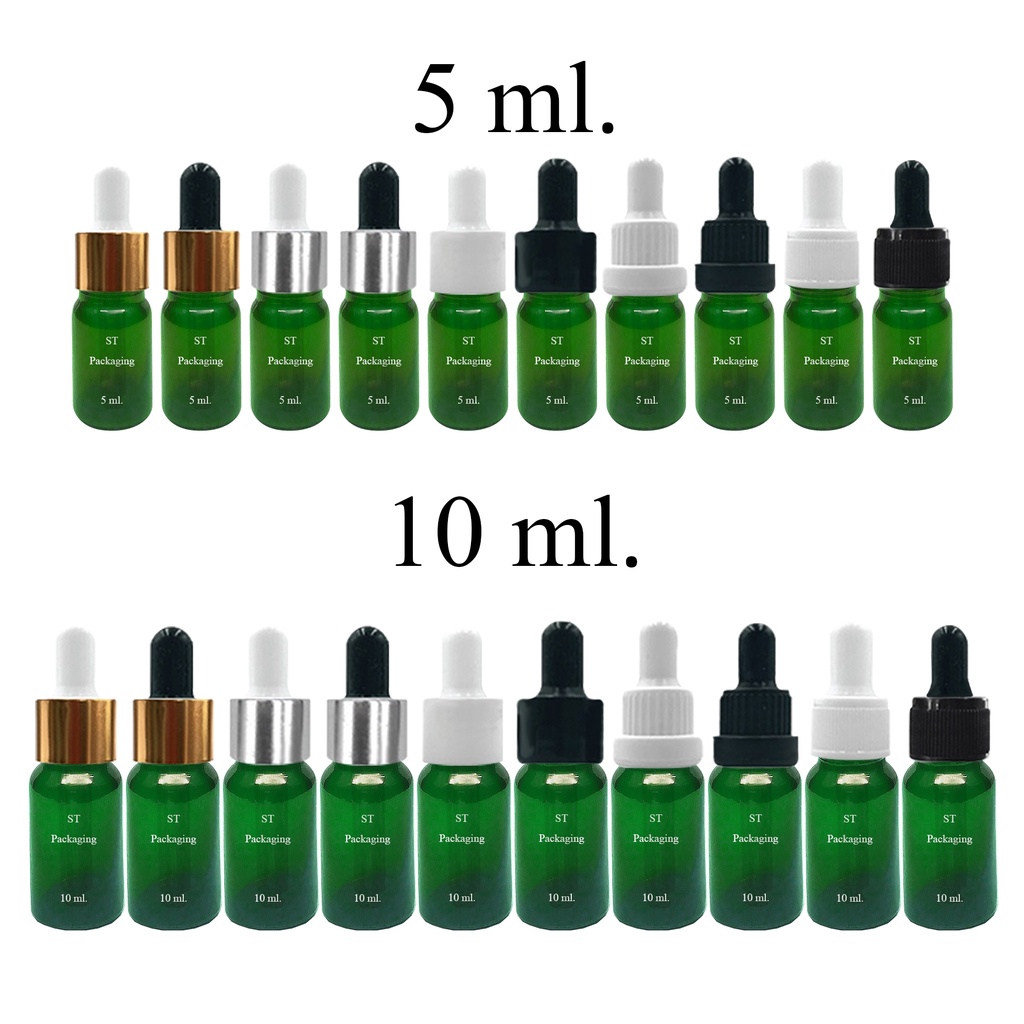 ภาพหน้าปกสินค้า(แพ็ค100ขวด) ขวดแก้วสีเขียว ขวดแก้ว 5ml 10ml 15ml 20ml 30ml 50ml 100ml ขวดดรอปเปอร์ ขวดหัวบีบหยด ขวดหยด ขวดแบ่ง ขวดแก้ว หลอดหยดแก้ว จากร้าน okcosmeticshop บน Shopee