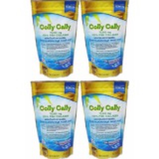 Colly Cally คอลลาเจนแท้ชนิดแกรนูล 75,000 mg. Fish Collagen 100%( 4 ถุง )