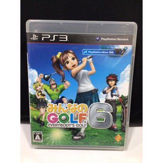 สินค้า แผ่นแท้ [PS3] Minna no Golf 6 (Japan) (BCJS-30089 | 70028 | 95014) Hot Shots Golf World Invitational Everybody\'s Golf