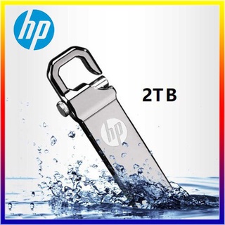 【จัดส่ง 2 วัน】hp 2TB USB 3.0 Flash Drive Pendrive High Speed Flash Disk แฟลชไดรฟ์โลหะ ความเร็วสูง กันน้ำ #แฟลชไดร์ฟ