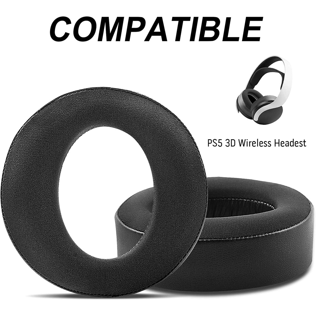 แผ่นโฟมรองหูฟังไร้สาย-3d-แบบเปลี่ยน-สําหรับ-sony-playstation-5-ps5-pulse