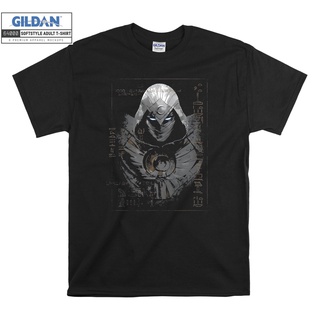 เสื้อผ้าผชGildan เสื้อยืด โอเวอร์ไซซ์ พิมพ์ลาย Marvel Moon Knight สไตล์โบราณ สําหรับเด็ก Unisex 7037S-5XL
