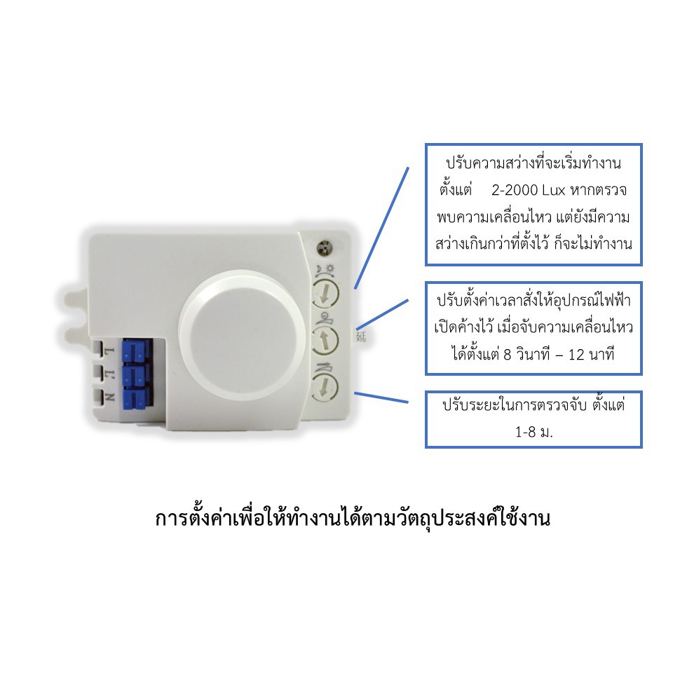 สวิทซ์-เซนเซอร์-สวิทย์-จับความเคลื่อนไหว-เปิดไฟฟ้าอัตโนมัติ-220v-ac-5-8ghz-microwave-movement-motion-detector-sensor