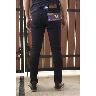 ภาพขนาดย่อของสินค้ากางเกงยีนส์ขาเดฟ-ผ้ายืด เป้าแบบกระดุมมีเอว28-36มีหลายป้ายหลายสีให้เลือก