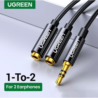 UGREEN รุ่น 20816 Headphone Splitter 3.5mm Audio Stereo Y Splitter Extension Cable Male to Female Dual