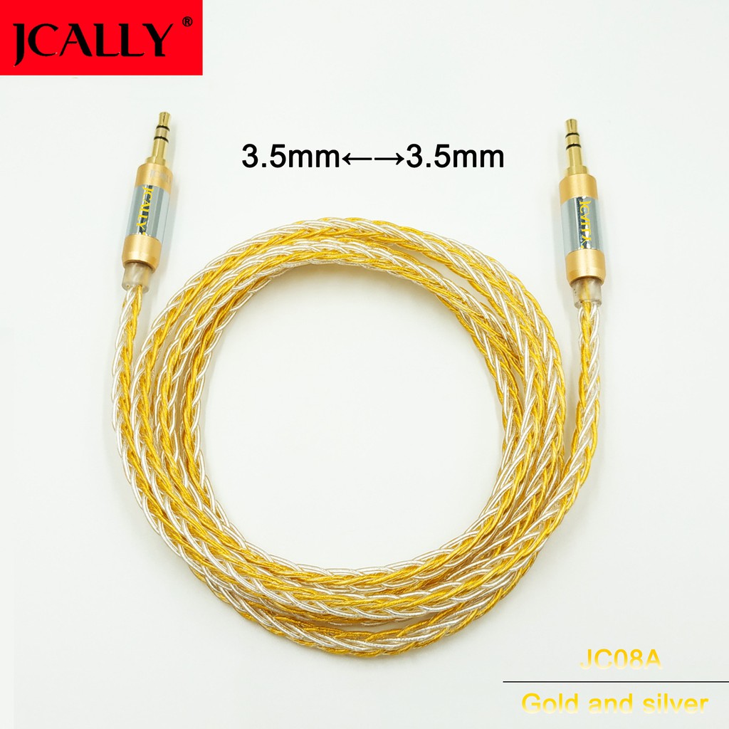JCALLY Male to Male Recording Cable Oxygen-free Copper
