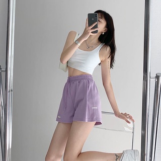 Womens 2021 Sweatpants Loose High Waist Casual Shorts