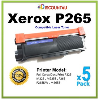 ** Pack 5 ** .. TONER P265 Discount4U เพราะเราลดให้คุณถูกกว่าใคร ฟรี…!!! ค่าจัดส่ง