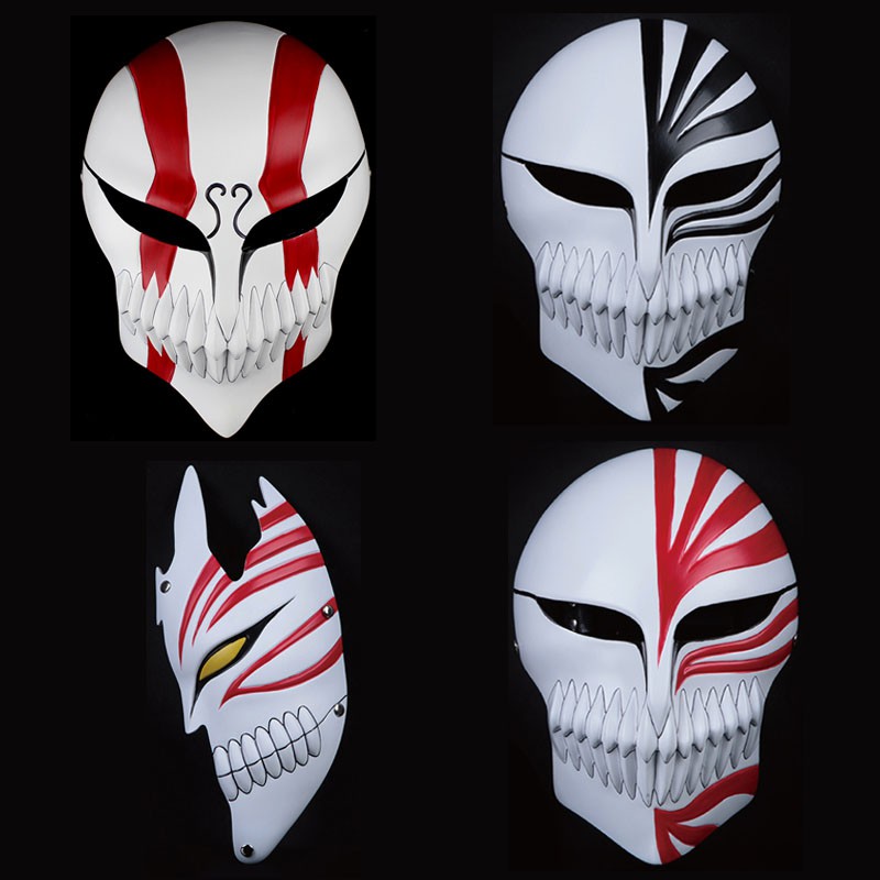 halloween-anime-grim-reaper-mask-crafts-kurosaki-ichigo-mask-blur-resin-mask