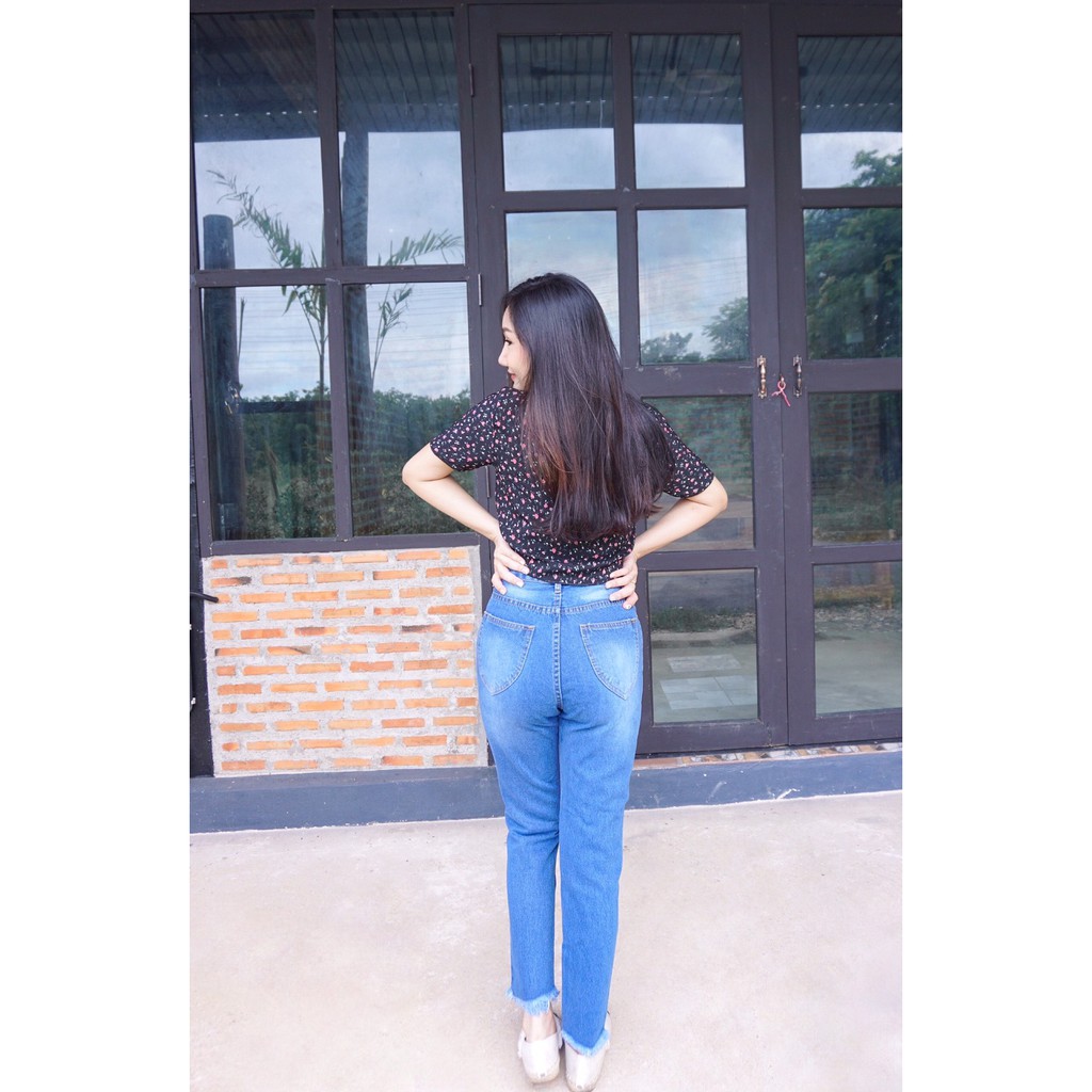 cc-jeans-169-กางเกงยีนส์ผู้หญิง-เอวสูง-บอย-ขาด