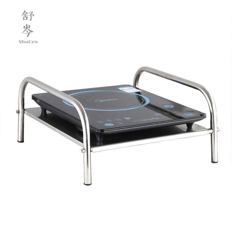 2021Stainless Steel Kitchen Supplies Shelf Induction Cooker Bracket