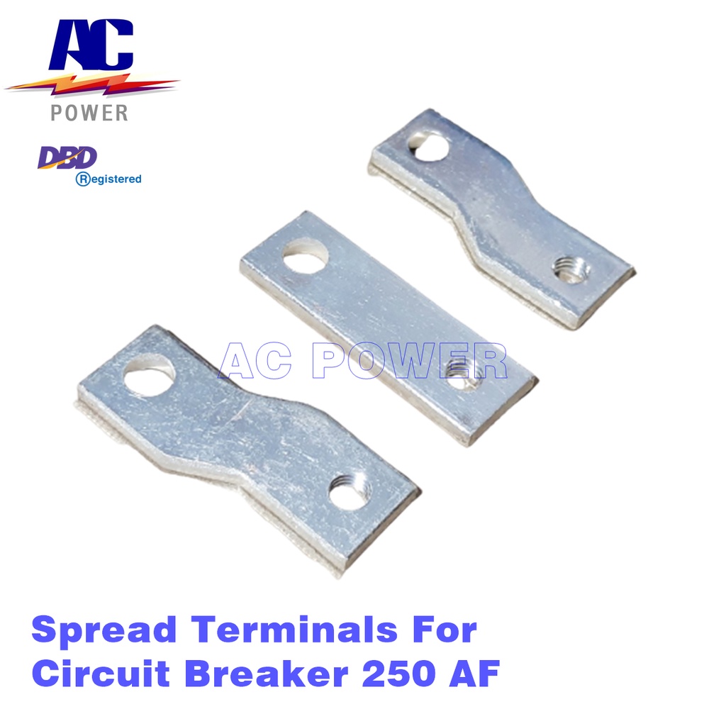 บัสบาร์เบรกเกอร์ บัสบาร์ทองแดง บาร์ลัก เข้าสายเบรกเกอร์ ก.20 x 5 mm.250 ...