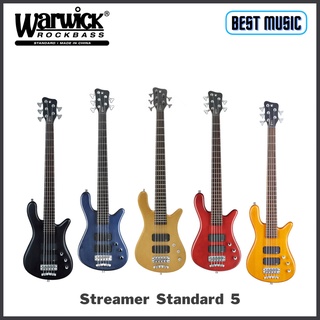 Warwick Rockbass Streamer Standard 5 / เบสไฟฟ้า 5 สาย พร้อมกระเป๋าเบส