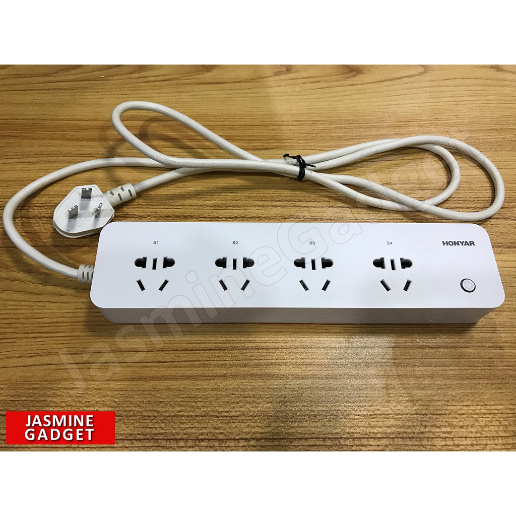 [ฟรีอแดปเตอร์ ] Broadlink MP1 / Honyar ปลั๊ก smart WIFI 10A ควบคุม4ช่อง ...