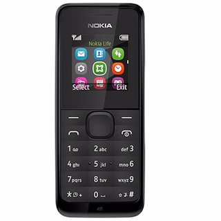 โทรศัพท์มือถือโนเกีย ปุ่มกด NOKIA 105  (สีดำ)  3G/4G รุ่นใหม่ 2020