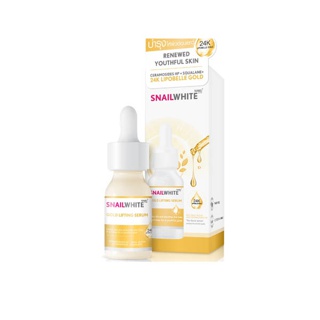 โปรโมชั่น : SNAILWHITE นามุ ไลฟ์ สเนลไวท์ โกลด์ ลิฟติ้ง เซรั่ม 15 มล. SW0093
