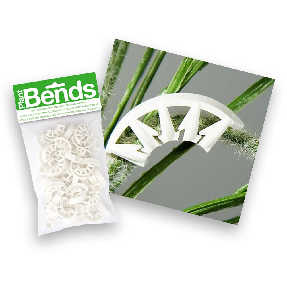 ภาพสินค้าLST Clip คลิปโน้มกิ่งไม้ Plant Bend White PVC Plant Bends 50 Pieces คลิป สำหรับ LST ต้นไม้ ดามกิ่ง โน้มกิ่้ง จากร้าน rasta_dude บน Shopee ภาพที่ 2