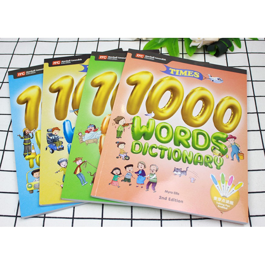 พร้อมส่ง-ดิกชันนารีรูปภาพ-times-4000-words-series-picture-dictionary-4-000-คำ