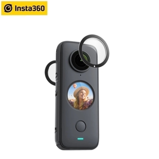 ภาพขนาดย่อของสินค้าฝาครอบเลนส์ เคสซิลิโคน กระจกนิรภัย ป้องกัน สําหรับ Insta 360 One X2 อุปกรณ์เสริม