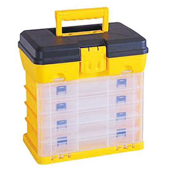 กล่องเก็บอุปกรณ์-diy-hualei-hl3120-a-5-ชั้น-สีดำ-เหลือง-กล่องเครื่องมือช่างผลิตจากพลาสติก-แข็งแรง-ทนทานต่อการใช้งาน