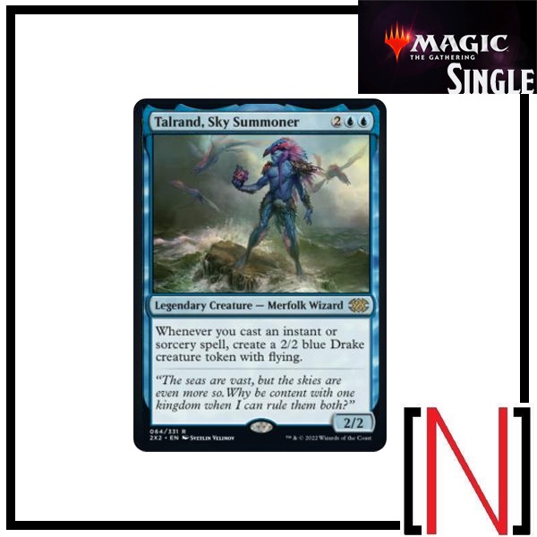[MTG][Single][2X2][JMP][CMM] Talrand, Sky Summoner ระดับ Rare [ภาษา ...