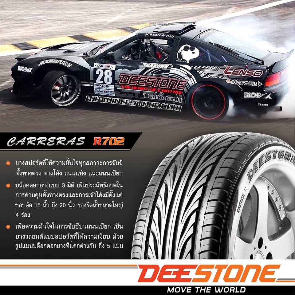 DEESTONE 245/45R20 ยางรถยนต์ (ล้อขอบ20) รุ่น R702 1 เส้น (ล็อตใหม่กริ๊ป ...