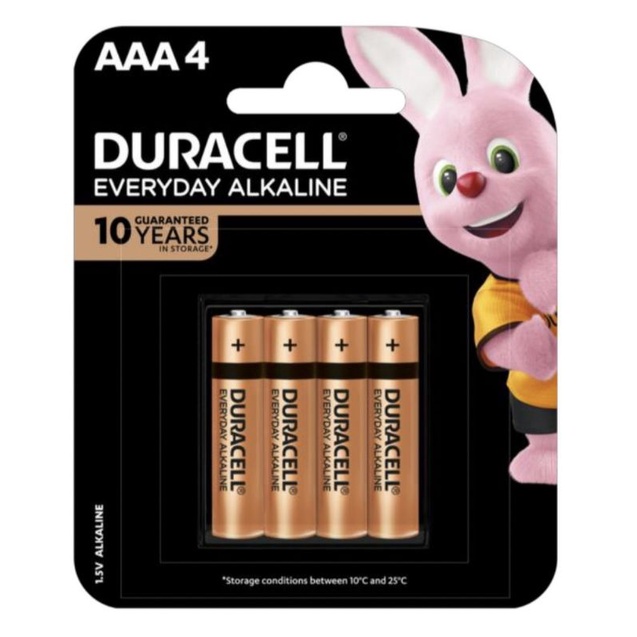 โปรโมชั่นจากshopee-ถ่าน-duracell-everyday-alkaline-ขนาดaaa-1-5v-แพค4ก้อน