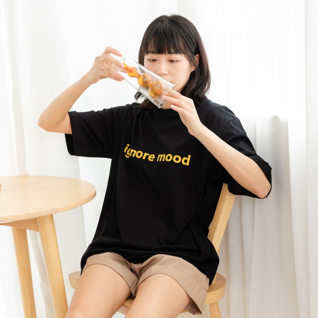 new-amity-ignore-mood-t-shirt-เสื้อยืด-เสื้อตัวใหญ่-เสื้้อเกาหลี