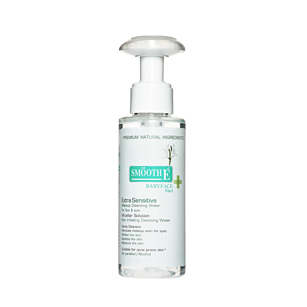 smooth-e-extra-sensitive-make-up-cleansing-water-ที่เช็ดเครื่องสำอาง-100ml