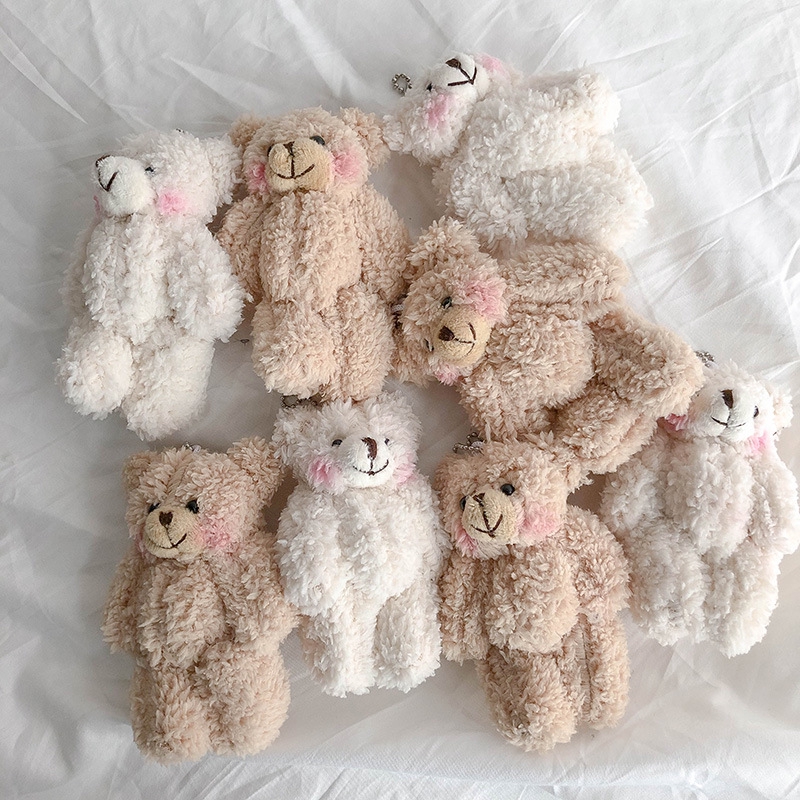 ภาพสินค้าพวงกุญแจ จี้ลายตุ๊กตาหมี และกระต่ายน่ารัก สไตล์เกาหลี จากร้าน foxhulu.th บน Shopee ภาพที่ 2