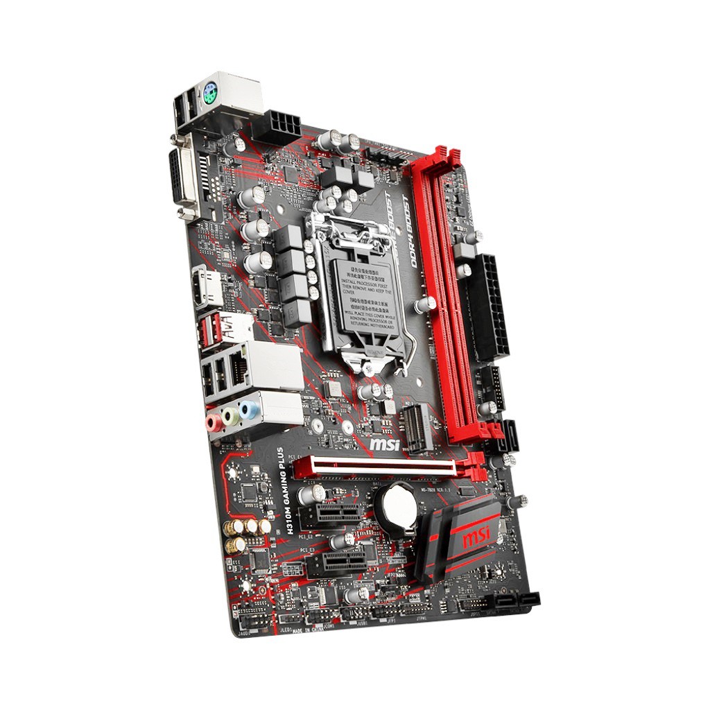 NEW MSI MOTHERBOARD H310M GAMING PLUS Supports 8th Gen