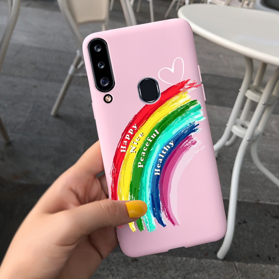 เคสโทรศัพท์มือถือแบบนิ่ม-tpu-ผิวด้าน-กันกระแทก-ลายการ์ตูนดอกไม้-แฟชั่น-สําหรับ-samsung-galaxy-a20-a20s-a30-a30s-a50-a50s