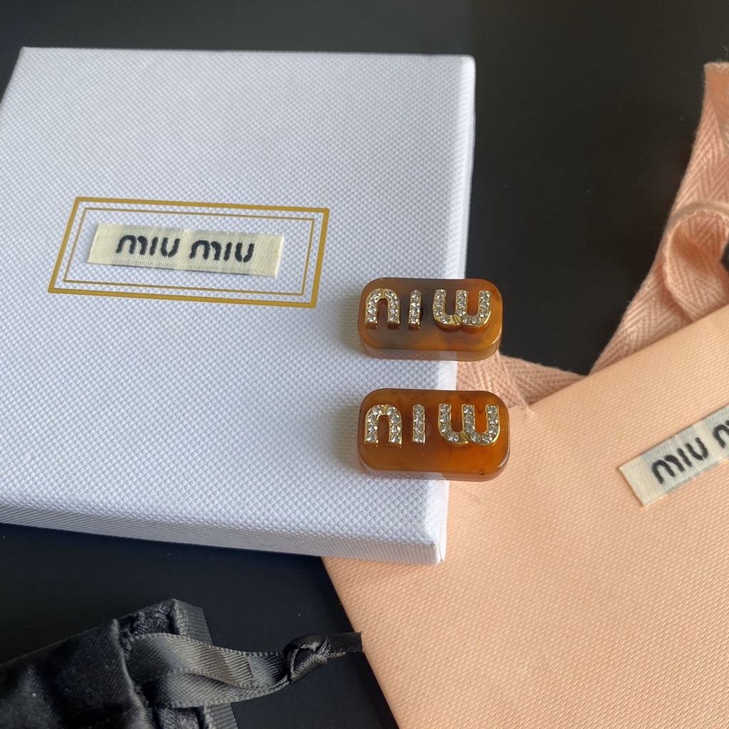 lv-miumiu-ต่างหูสตั๊ด-เงินสเตอร์ลิง-925-เครื่องประดับแฟชั่น-เรียบง่าย-สําหรับผู้หญิง